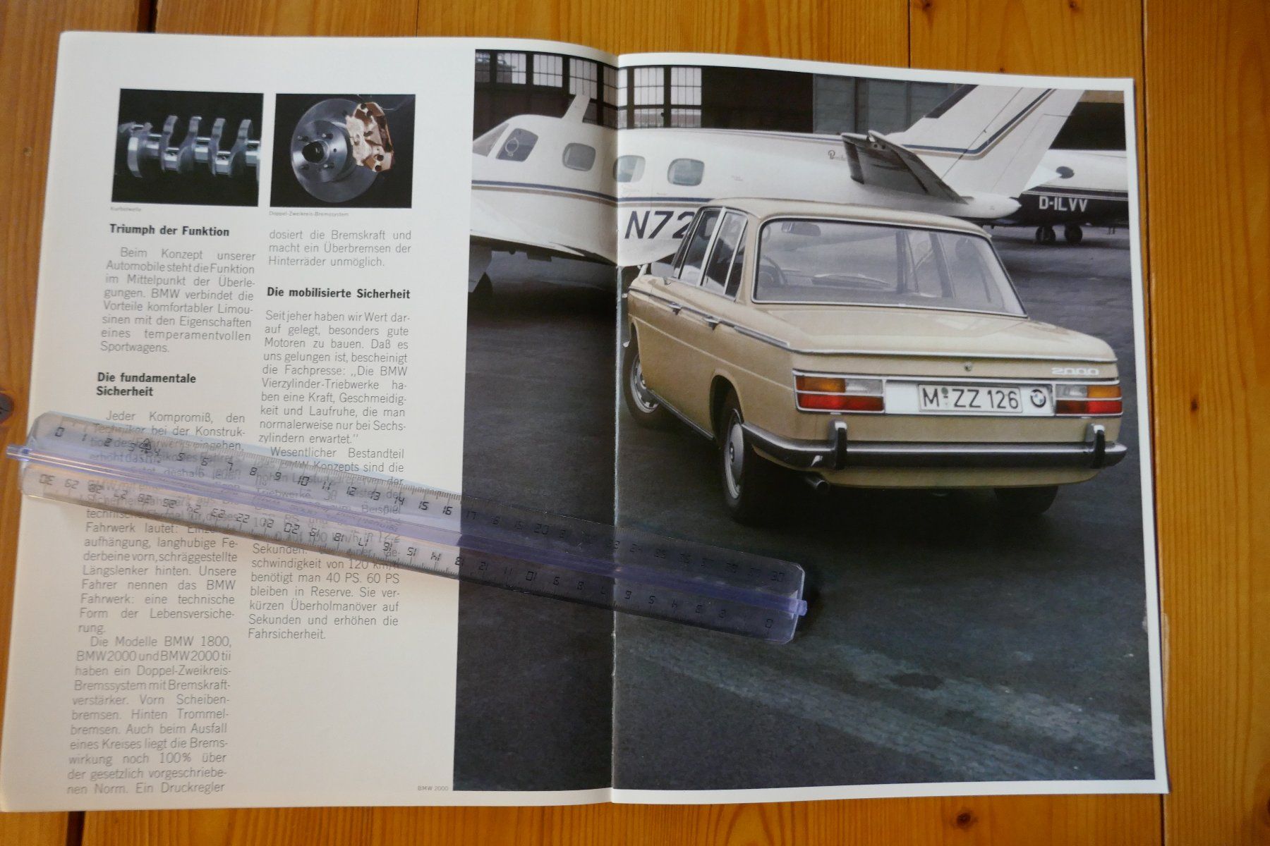 BMW Documenti: BMW 2000  Tilux,  Originalprospekt – Usato da Madiswil venduto da ML911 2