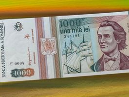 Romania 1993 - Rumänien - 1000 Lei UNC - Mihai Eminescu
