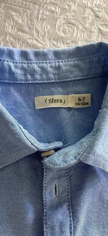 Camicie, T-shirt & Polo: Camicia sfera 100% cotone taglia 6-7 anni – Usato da Tesserete venduto da l_m_n67r 1