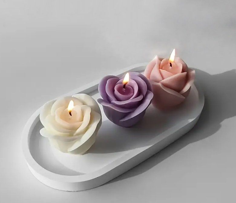Teglie da forno: Giessform Silikonform Rose Knospe – Nuovo e nell'imballaggio originale da Kaltbrunn venduto da schere-stein-papier 1