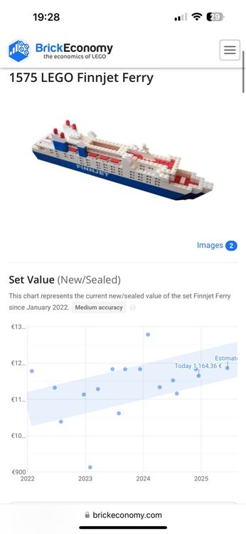 Lego Jeux de construction: LEGO 1575 Finnjet Ferry - Neuf scellé rare! – Neuf avec emballage d'origine à Martigny par gigikro 4