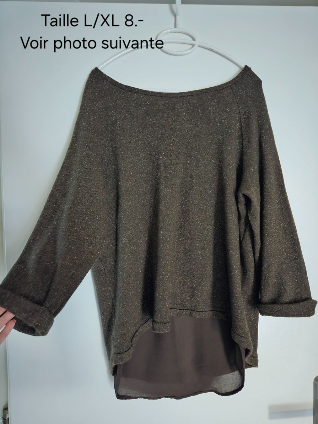 Tops: Haut taille L XL – D'occasion à Vétroz par sas_yln5