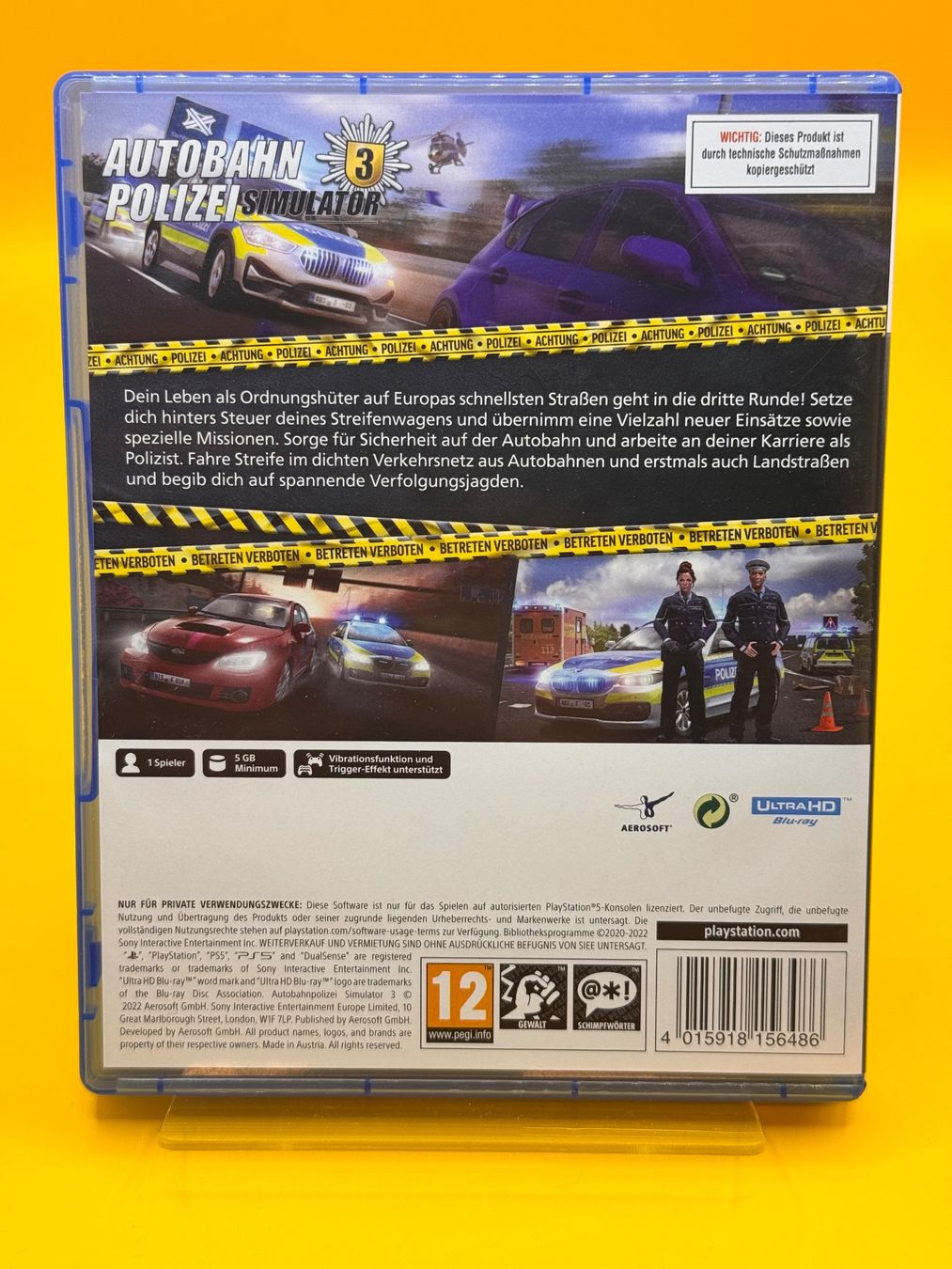 Sony Spiele: Autobahn Polizei Simulator 3 PS5 – Gebraucht aus Oberwil b. Zug von silver2024 1