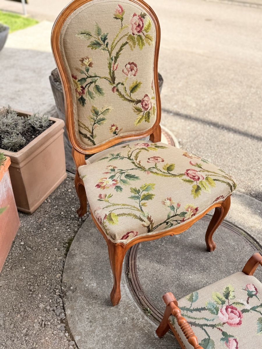 Poltrone:  Sitzmöbel-Set mit Blumenmuster, 2 Teile – Usato da Dotzigen venduto da White_Warrior 2