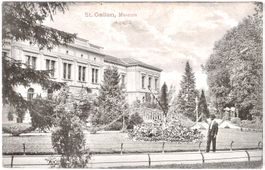ST.GALLEN - Museum /ein Mann) ca. 1910 (SG)