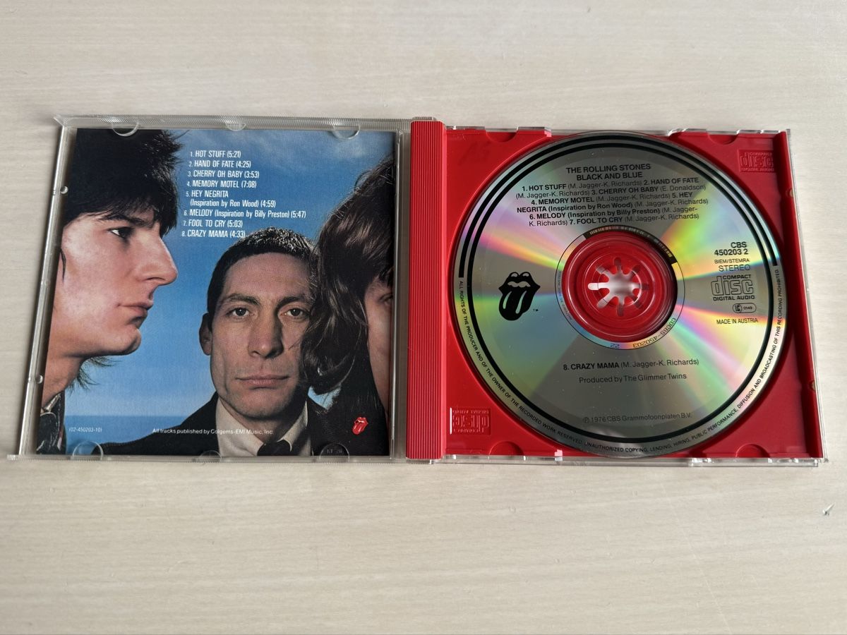 CDs: Rolling Stones - Black and Blue - CD 1976 – D'occasion à Oberried Brienz par Chyara 2