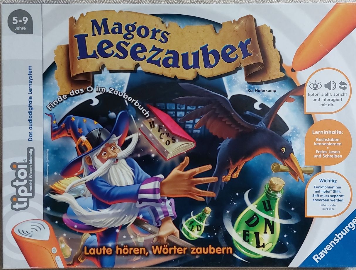 Tiptoi Giochi: Tiptoi - Magors Lesezauber – Usato da Basel venduto da al4051