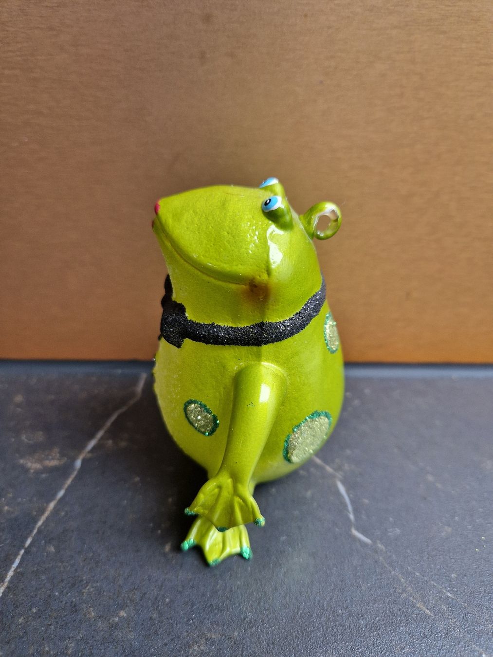Alle Dekorationen: Frosch Christbaumschmuck Anhänger – Gebraucht aus Lichtensteig von Cocabana_16 1