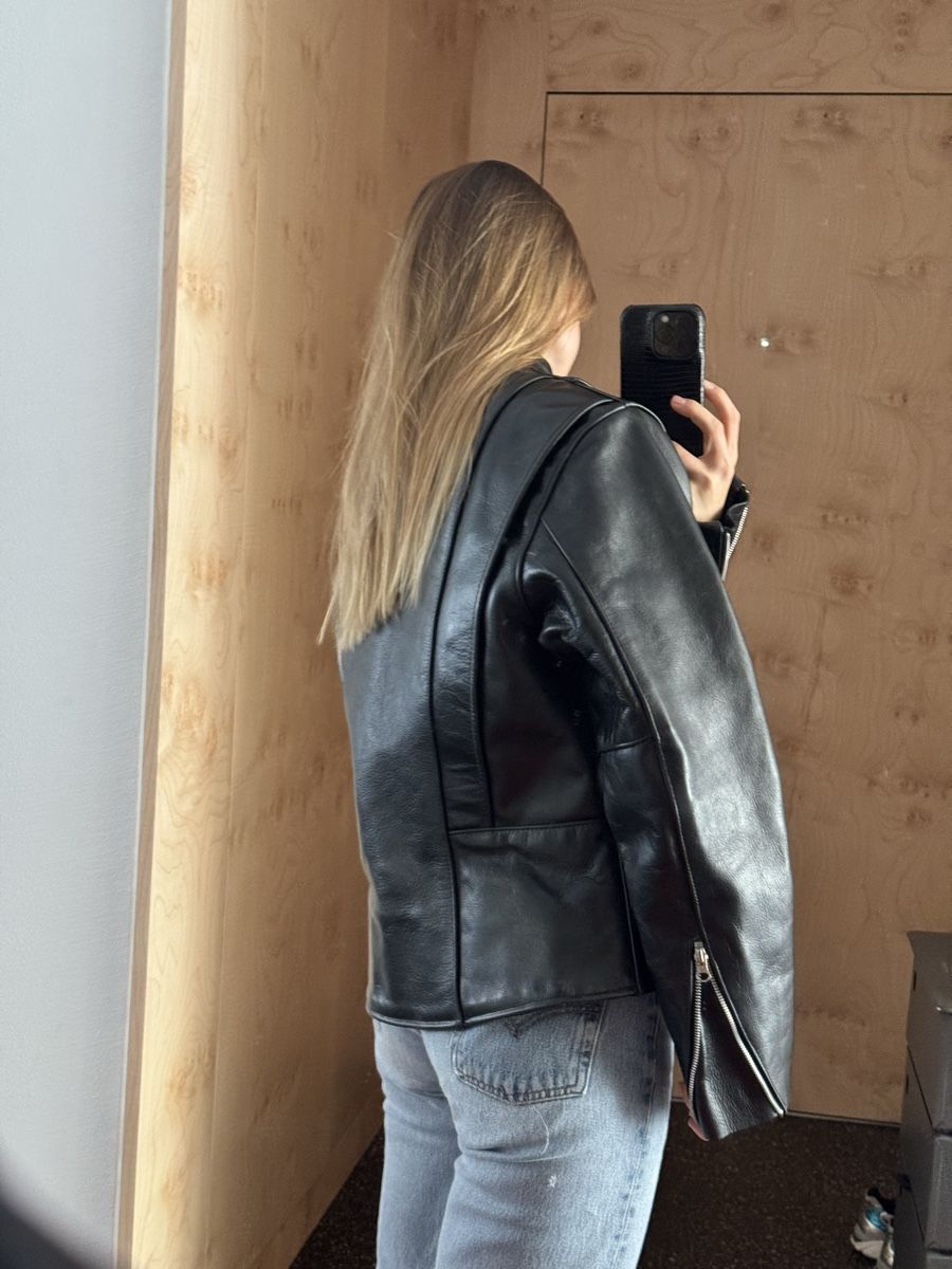 Vanson Leathers Giacche: Vanson leathers biker boxy leather jacket size S-M – Usato da Zürich venduto da gva_r9gs 1