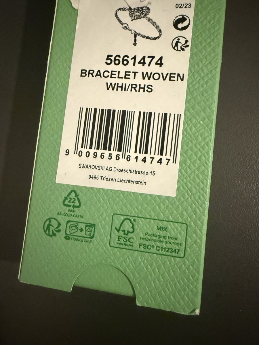 Swarovski Armbänder & -reifen: SWAROVSKI BRACELET WOVEN 5661474 – Neu und originalverpackt aus Opfikon von dav_7czn 2