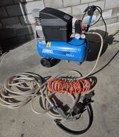 ABAC Kompressor 1.5kW mit Druckschlauch und Pistole