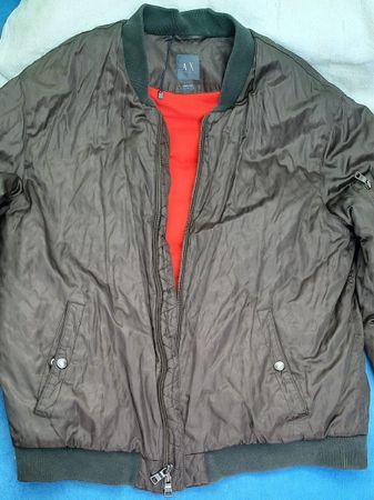 Grüne (Bomber-) Jacke