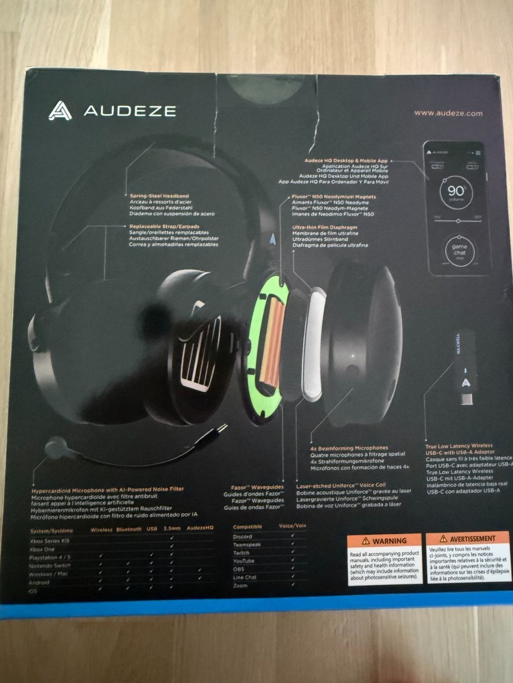 Audeze Kopfhörer: Audeze Maxwell Wireless Gaming Headset – PlayStation Version – Gebraucht aus Spreitenbach von Nagi.Sol 5
