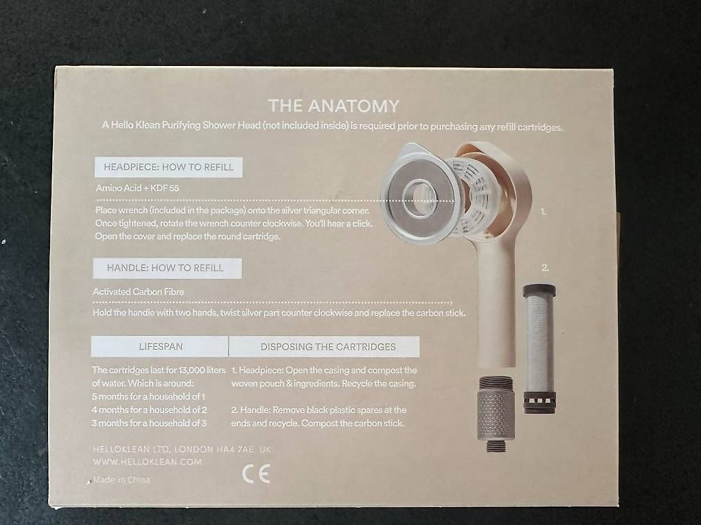 Duschen: 2x Hello Klean Refill Cartridges: Neu & unbenutzt – Gebraucht aus Zürich von VBlake 2