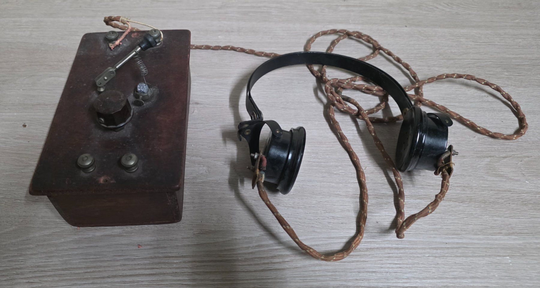 Radio: Detektorenempfänger antik – Difettoso da Dierikon venduto da gigi1959 1
