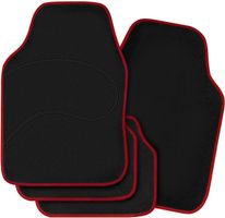 Autofussmatten Set mit 4 Matten Allwetterfussmatte universal