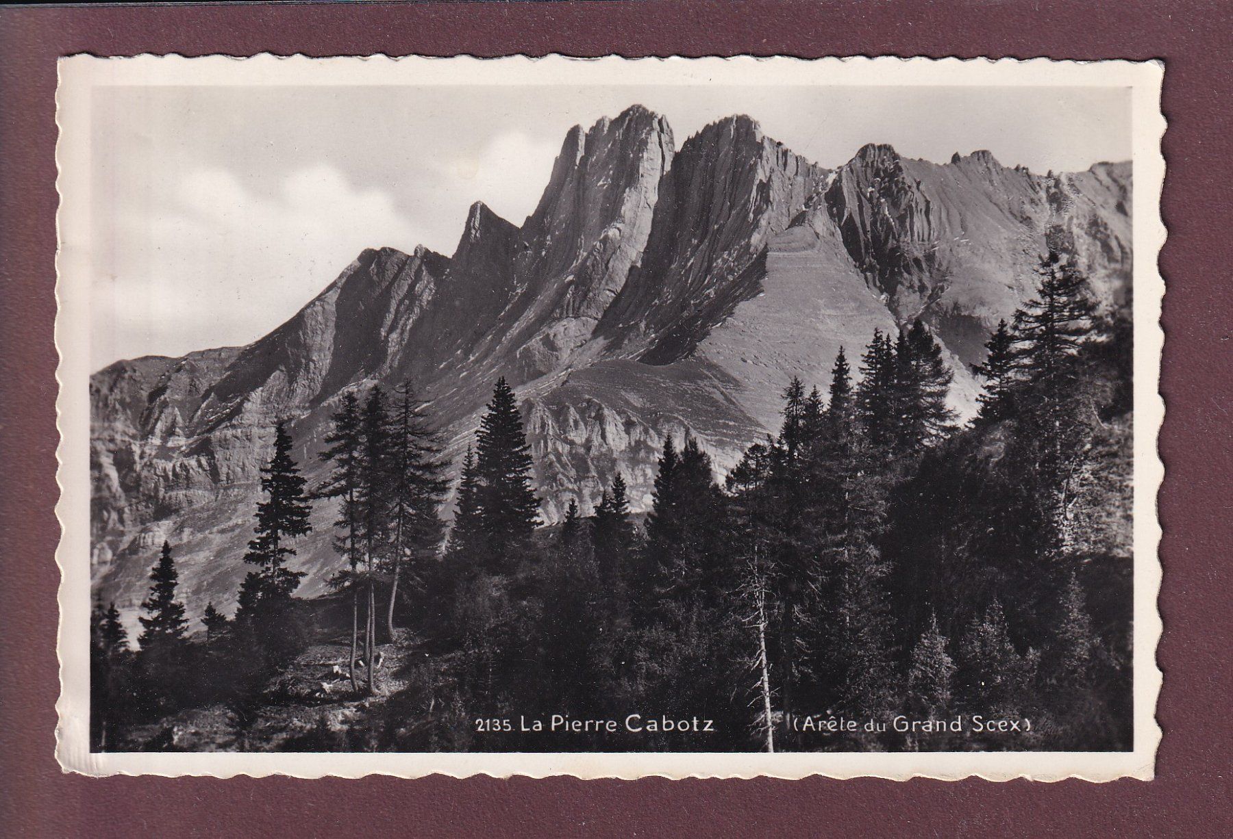 Cartoline postali: Pierre à CABOTZ - Poste de Campagne – Usato da Pully venduto da nicecards