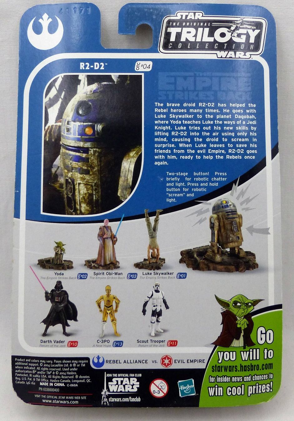 Star Wars Figuren: STAR WARS R2-D2 OTC #O4 ORIGINAL TRILOGY COLLECTION 2004 – Neu und originalverpackt aus Lugano von YouWantUS 1