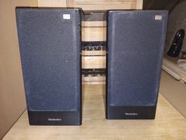 Technics Lautsprecher Paar schwarz guter Zustand