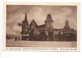 LUZERN Schweiz. Arbeiter Sängerfest 1925