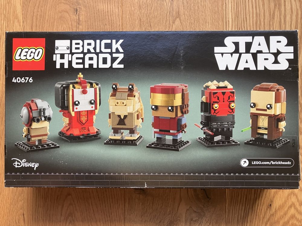 Lego 40676 Star Wars Phantom Menace Brickheadz | Kaufen auf Ricardo