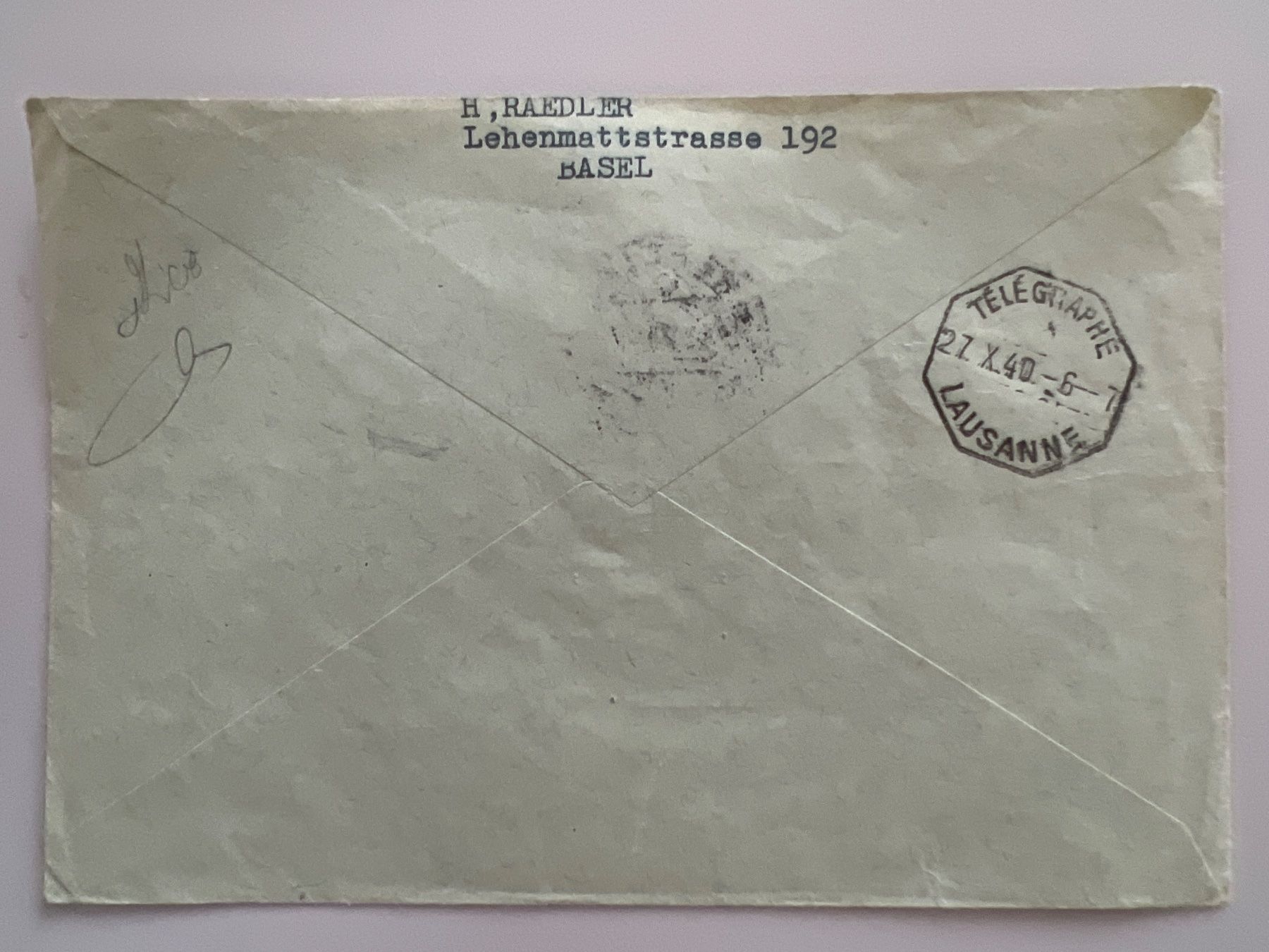 Tutti i francobolli: Express Brief Nr.  219 mit Abart 1940 – Usato da Buchrain venduto da wmm 1