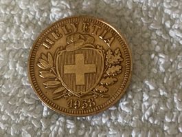 2 centimes/rappen 1938