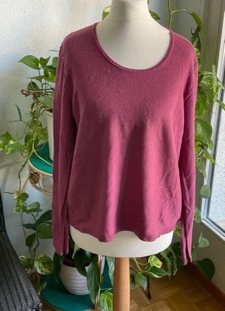 Sublime pull vieux rose SONIA RYKIEL pure laine t. 44