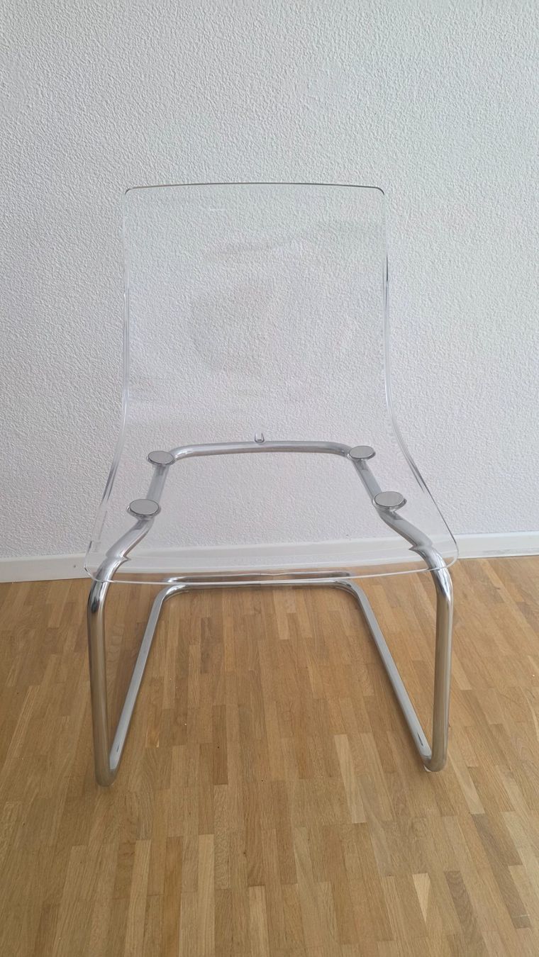 Ikea Sedie: 4x Ikea Tobias Stühle transparent – Usato da Biel/Bienne venduto da tec_t6jj 8