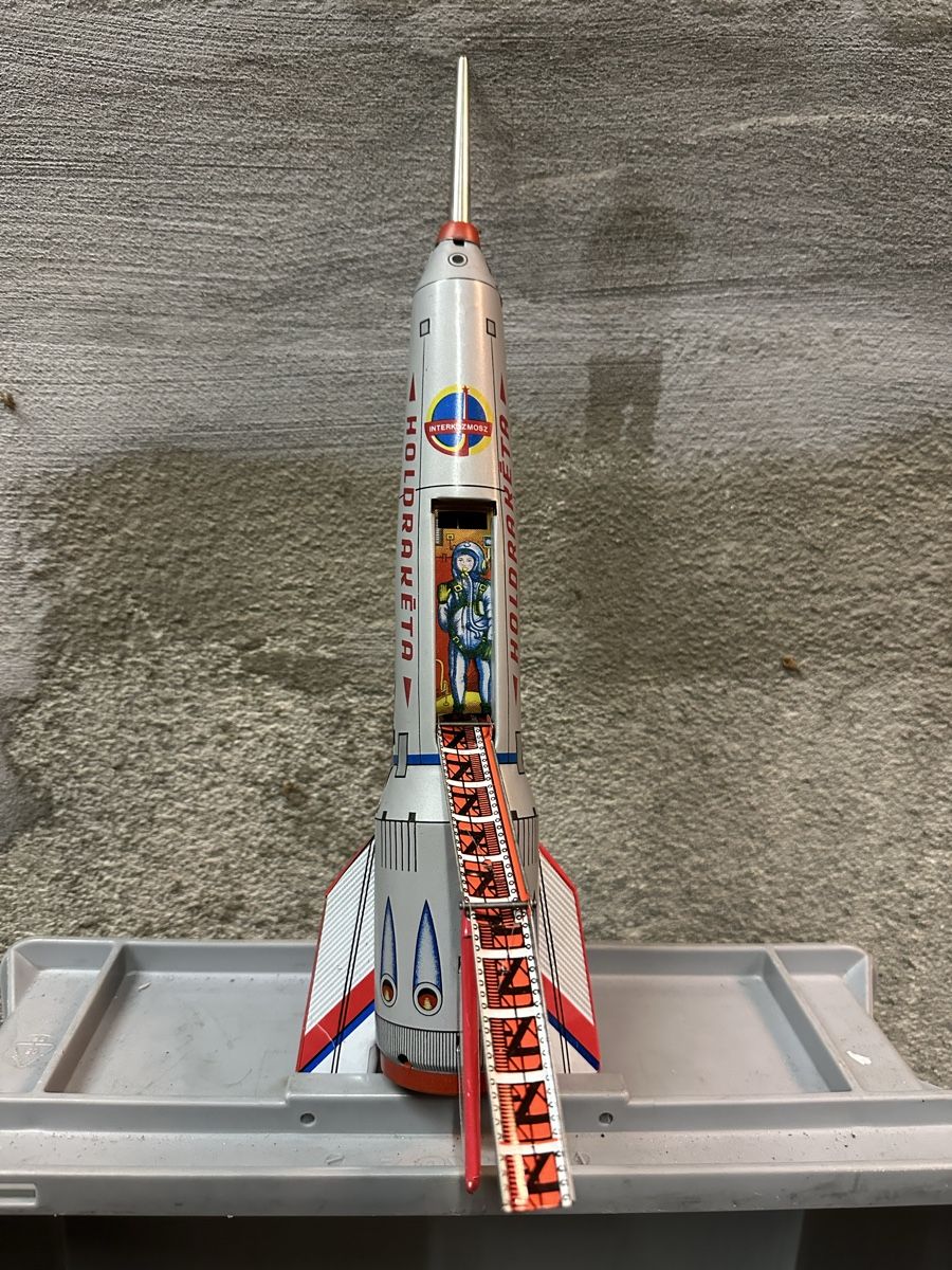 Giocattoli: Rakete blech spielzeug ungarn – Nuovo (secondo la descrizione) da Reinach AG venduto da rares75 2