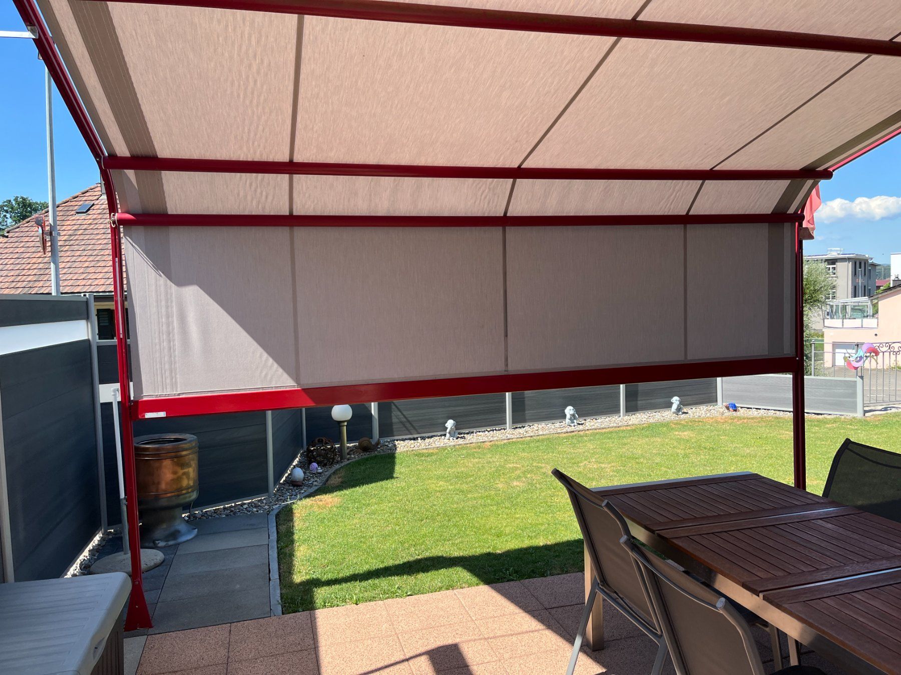 Stobag Markisen: Sonnenstore mit Strom – Gebraucht aus Muhen von Wpunto