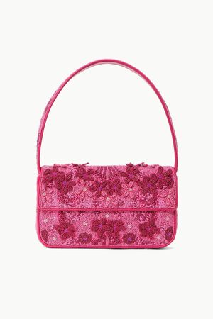 Staud Tommy Bag / Tasche bestickt