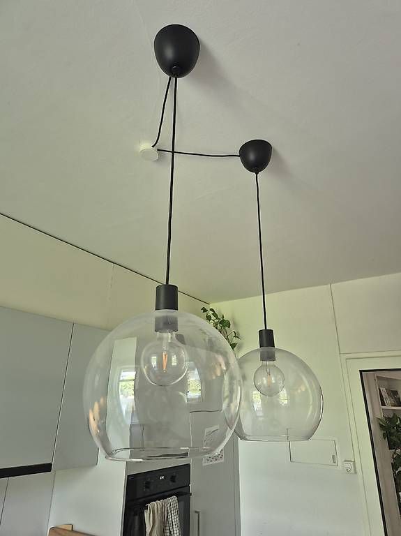 Lampes: 2x Lampe Glaskugel – D'occasion à Basel par jul_hr8h 1