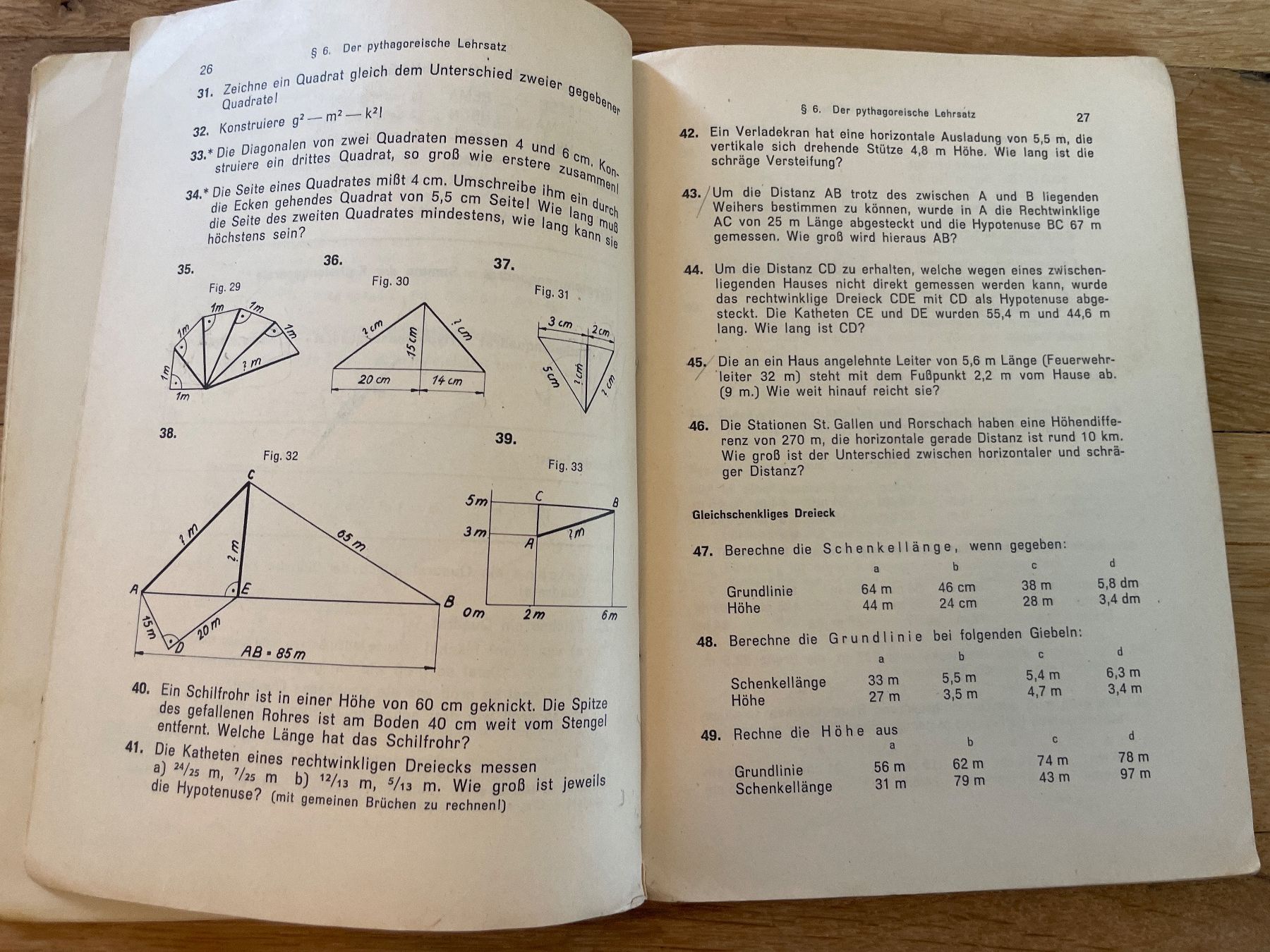 Livres: K. Ebneter Geometrie 2. Heft 1956 – D'occasion à Winterthur par cheerio97 5
