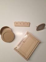 Lot de matériel à décorer, neufs