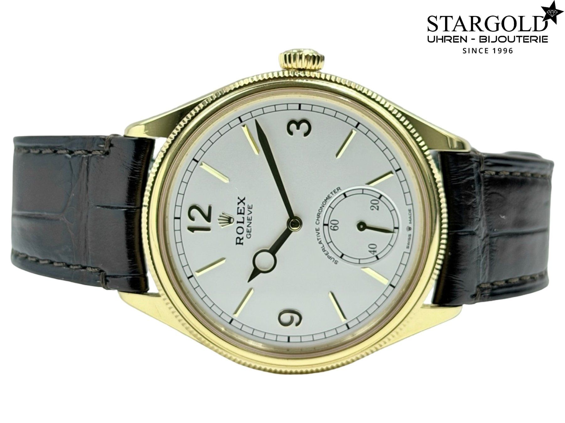 Rolex Orologi: Rolex Cellini 1908 - Gelbgold - 52508 – Usato da Zürich venduto da Stargold-Uhren 3