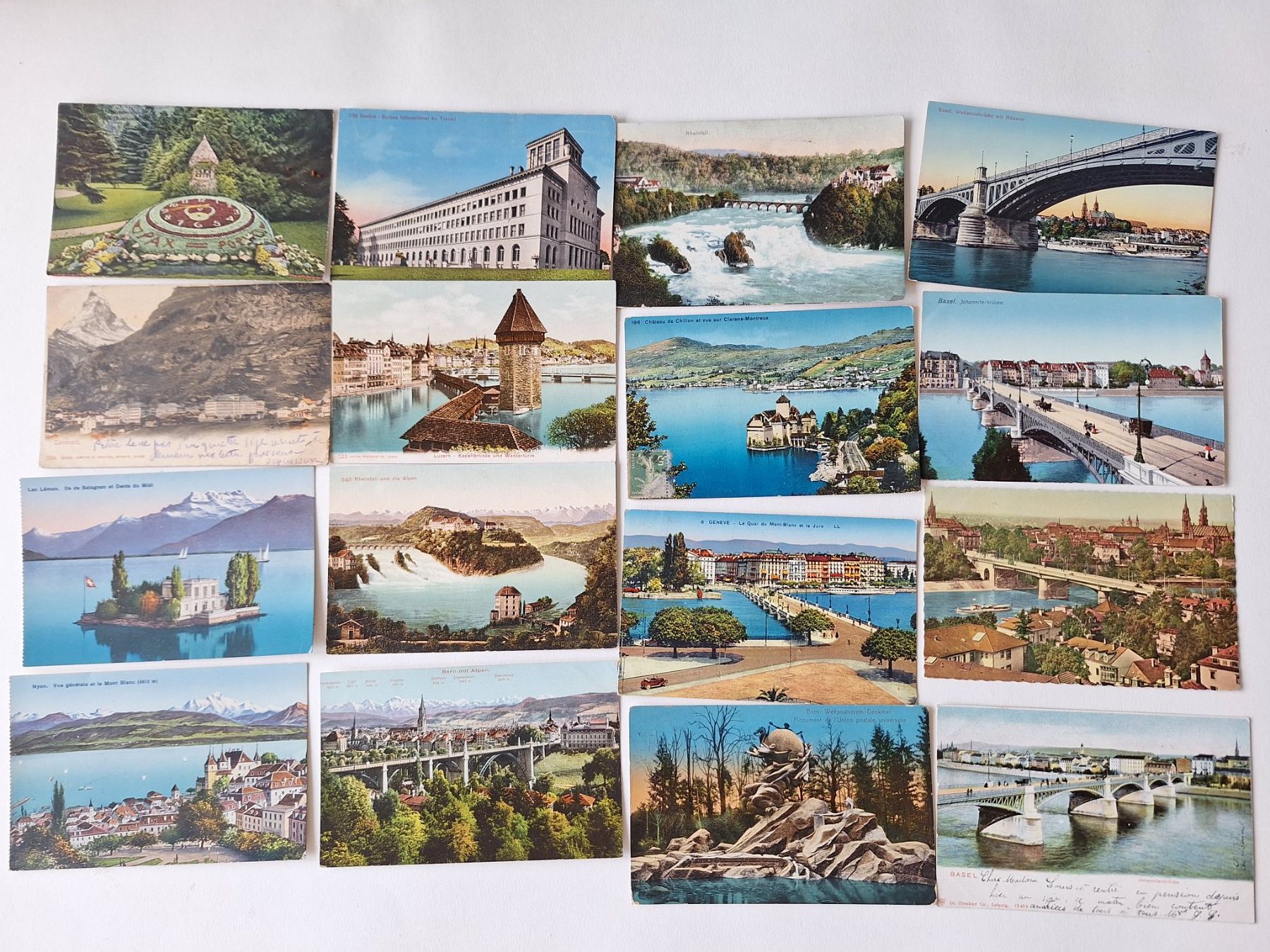 Cartoline postali: 50 Stück alte Ansichtskarten Schweiz,  Kleinformat  (20) – Usato da Zürich venduto da t24_de