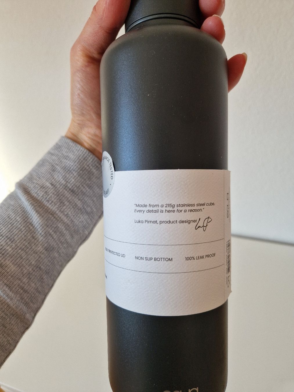 Trinkflaschen & Thermosflaschen: EQUA Timeless Trinkflasche Schwarz aus Edelstahl – Neu und originalverpackt aus Samstagern von DatJulie 2