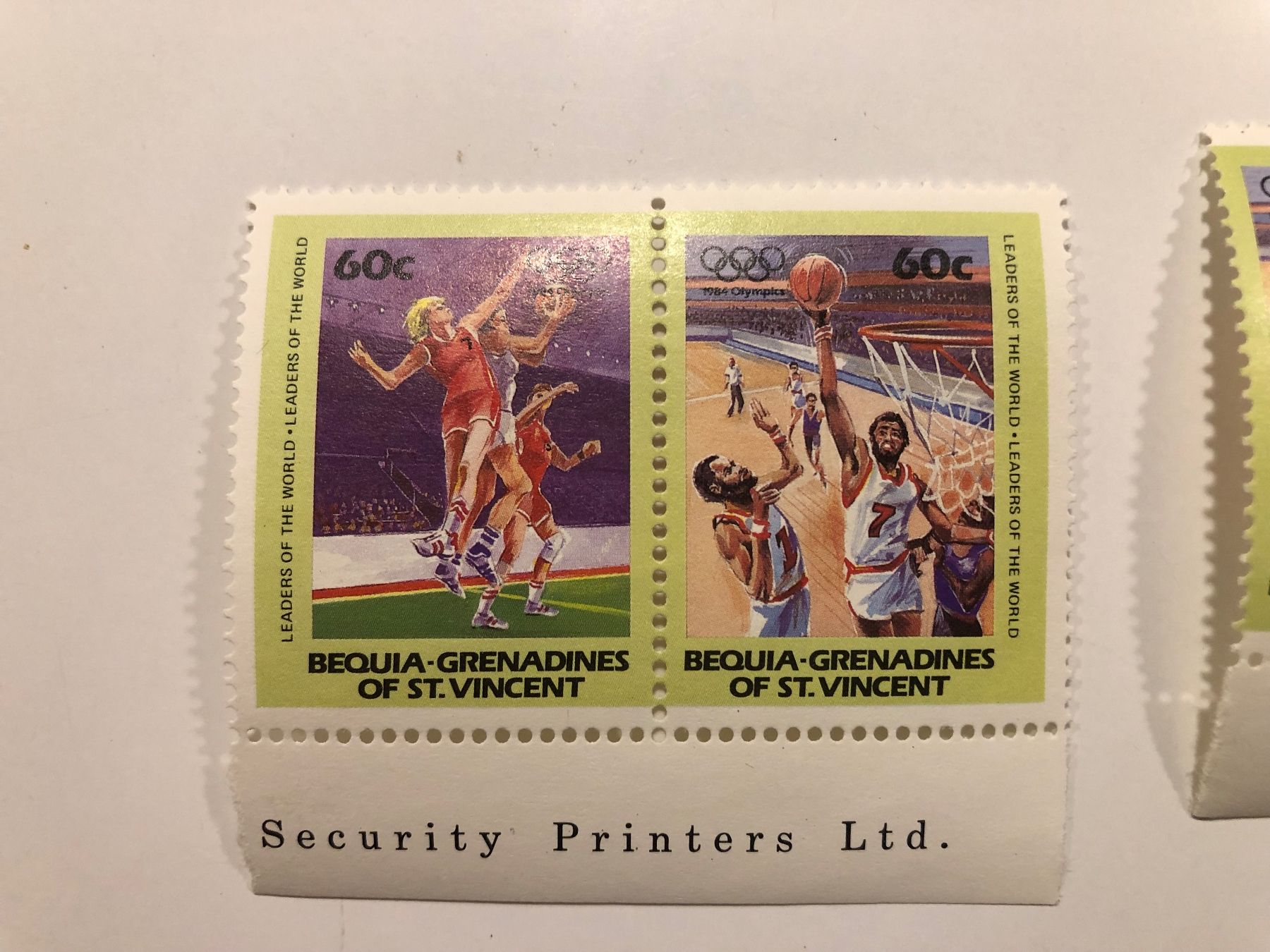 Tutti i francobolli: 4 Briefmarken BASKETBALL ** – Nuovo (secondo la descrizione) da Lufingen venduto da Rac0