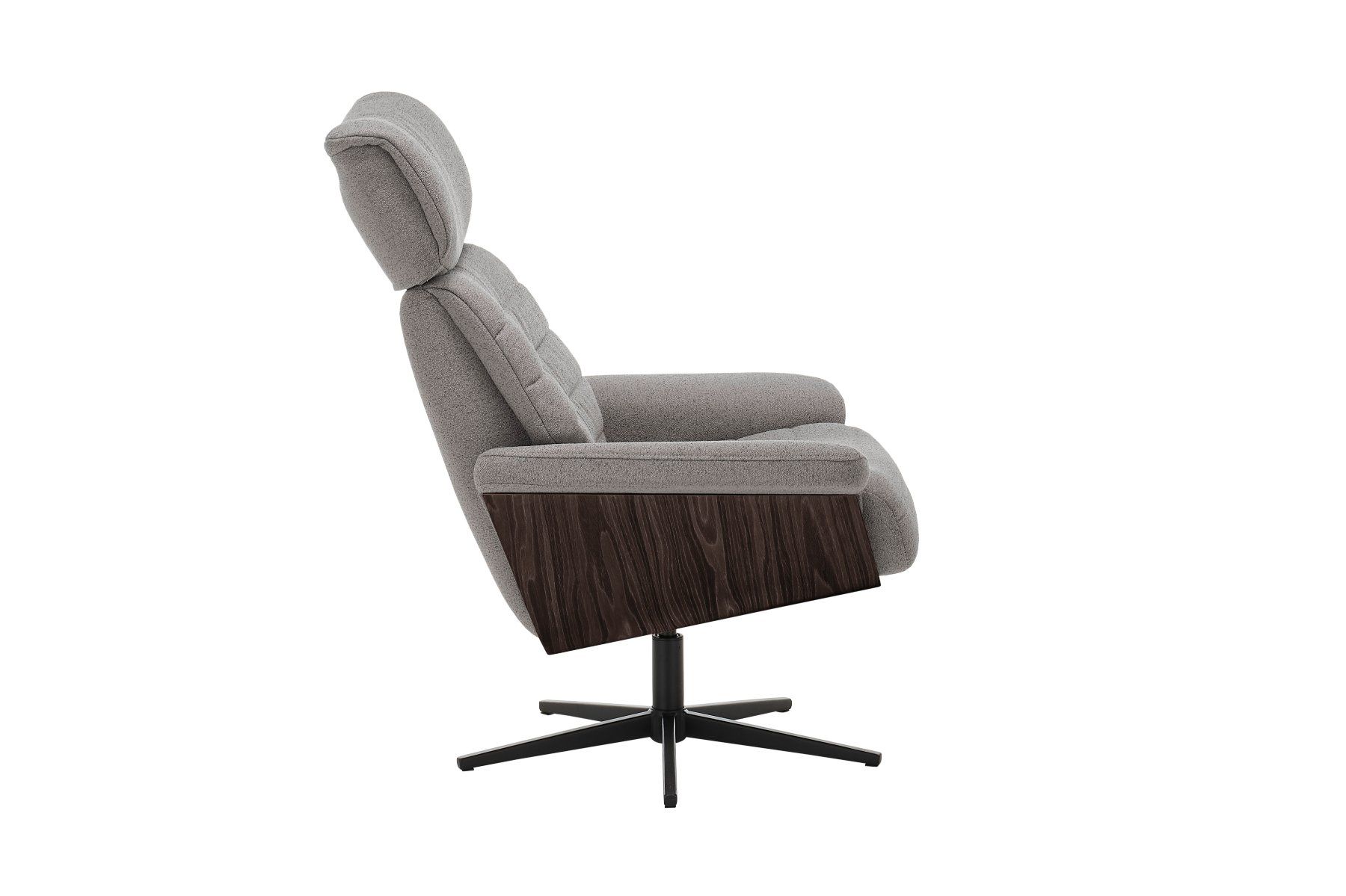 Poltrone: Relax Sessel ULLA Stoff grau inkl. Hocker – Nuovo (secondo la descrizione) da Unterentfelden venduto da moebelrufli 9