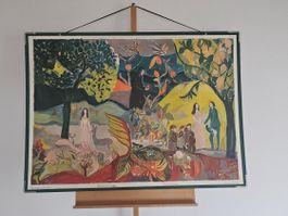 Schneewittchen Schulwandbild von Ellisif No.96 1957