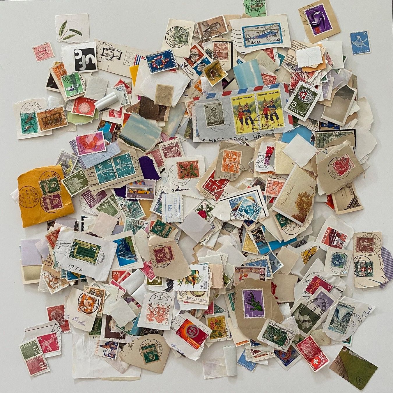 Tutti i francobolli: Riesige Briefmarkensammlung // Sammlung alte Briefmarken – Usato da Strengelbach venduto da alexandre09 2