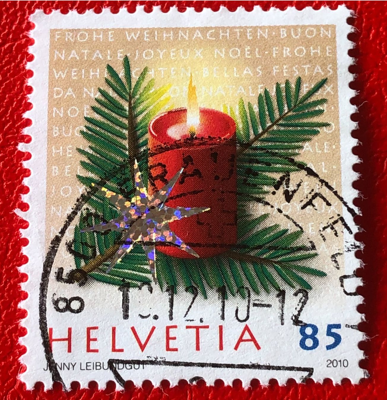 Tutti i francobolli: Nr.1373  Kerze 2010 mit Stempel    – Usato da Aarau venduto da Billa007