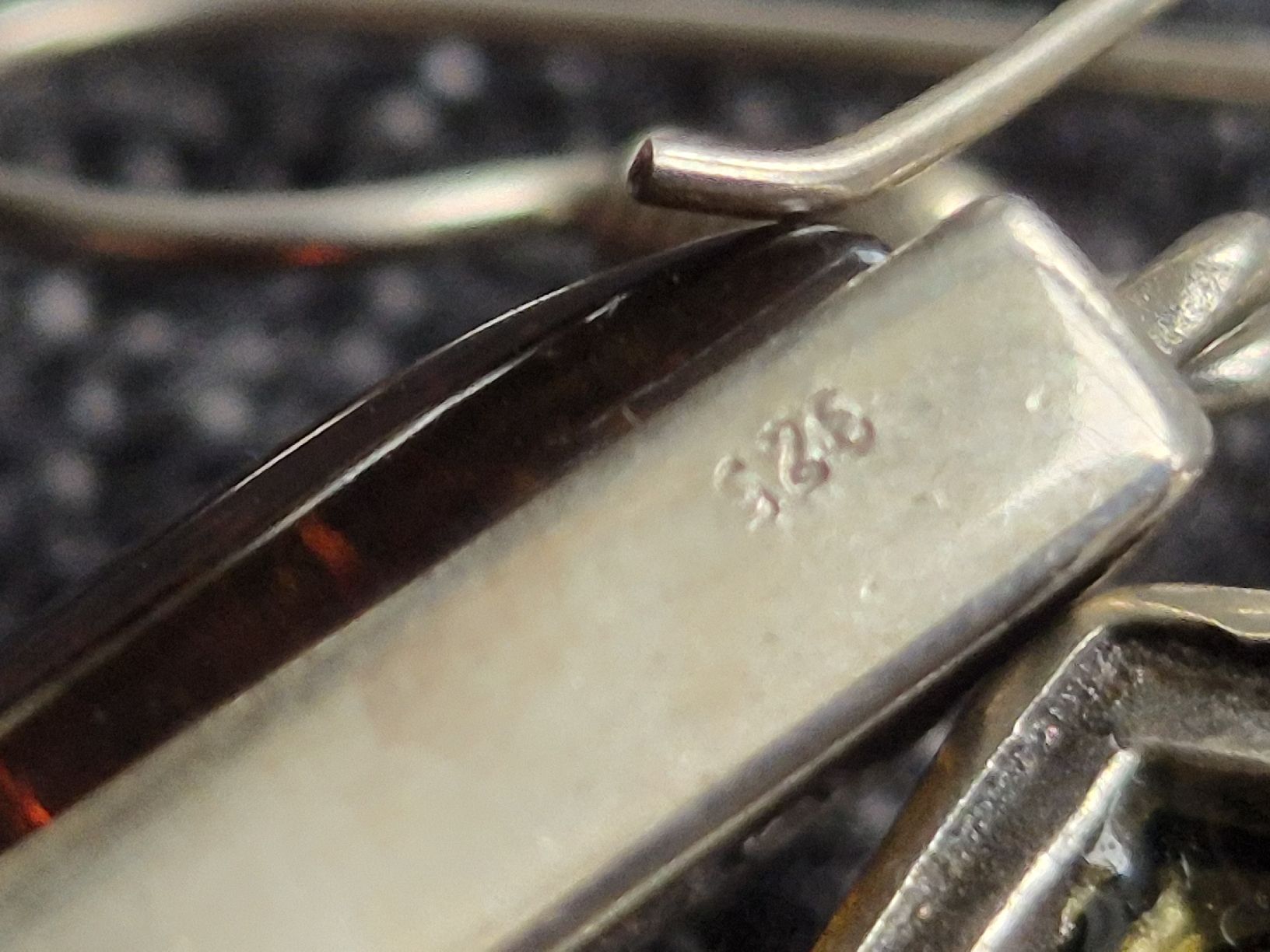 Orecchini pendenti & Orecchini a lobo: Elegante Ohrringe mit Bernstein und Silber 925 – Usato da Binningen venduto da rom_9ls7 2