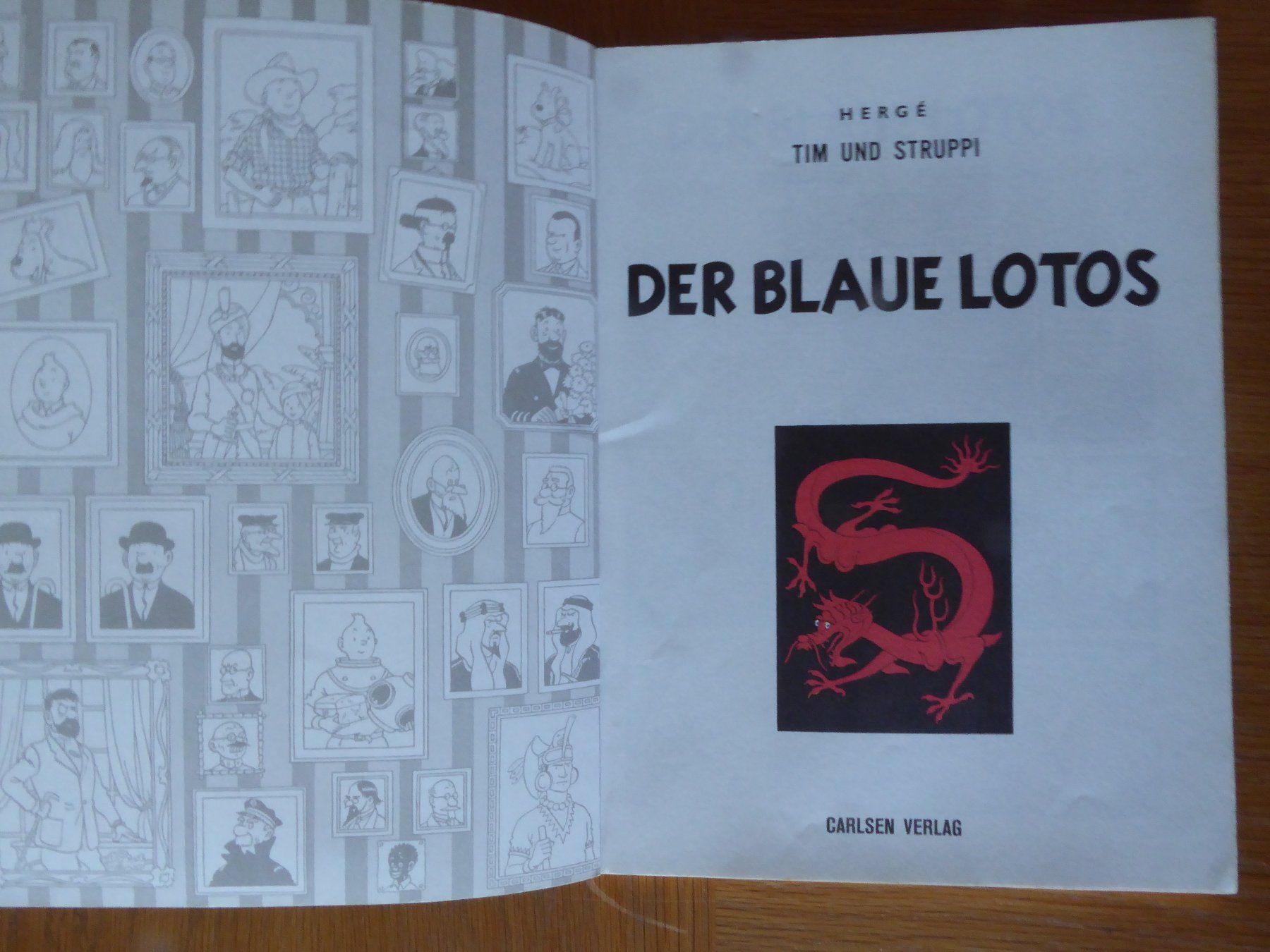 Fumetti: Tim & Struppi der blaue Lotos – Usato da Gossau SG venduto da tenerife11 1