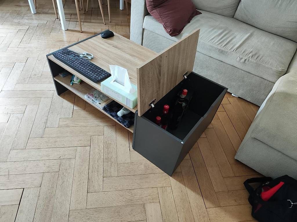 Tische: Table basse avec coffre – Gebraucht aus Uster von jll_7kvp 1