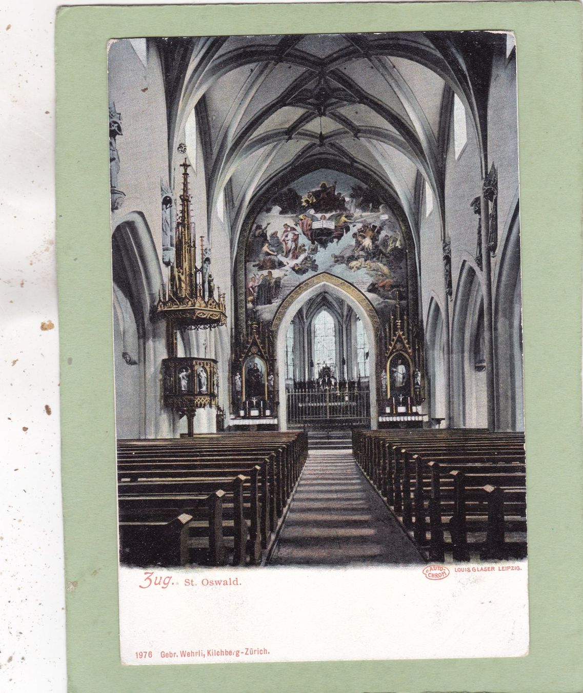 Cartoline postali: Zug St. Oswald – Usato da Herisau venduto da Lisegrat2008