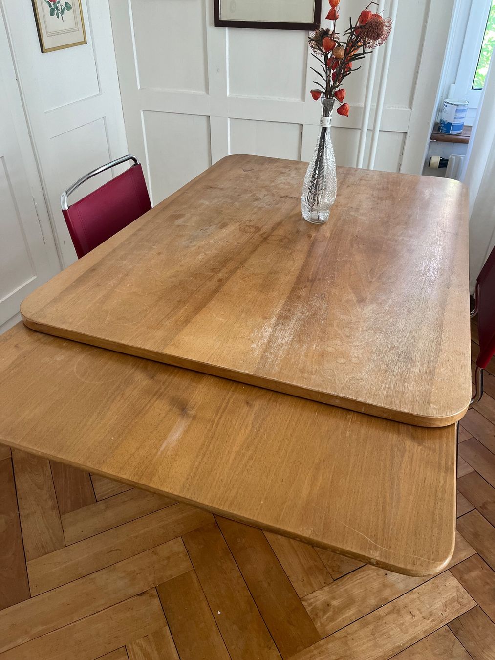 Tavoli: Vintage Massivholz Tisch – Usato da Winterthur venduto da abdholunder 3