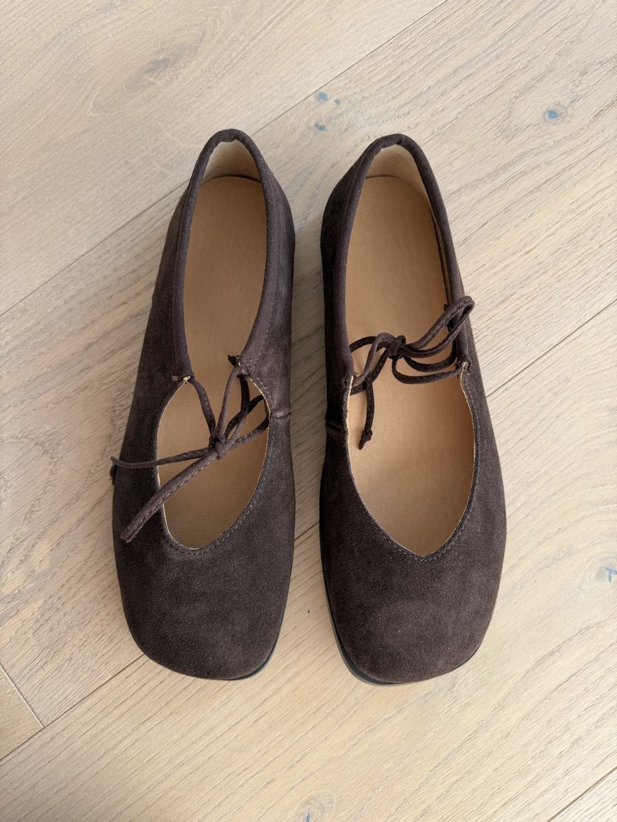 Damenschuhe: Leder Ballerina, 37 – Gebraucht aus Hausen am Albis von k_b_th92 1