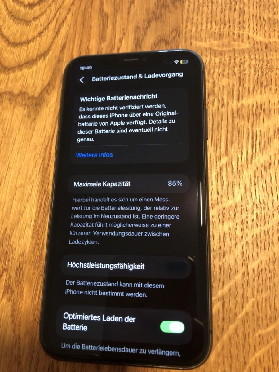 Apple Handys / Smartphones: iPhone 11 128GB – Gebraucht aus Künten von EnsyBo 7